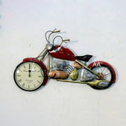 Vintage Red Bike Wall Art