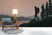 Customize Wallpaper Mountain Man