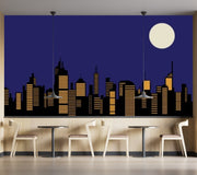 Customize Wallpaper Of buildings In Dark