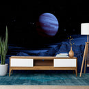 Planet Solar System Blue Wallpaper