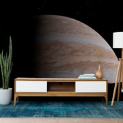 Zoomed Jupiter Space Wallpaper