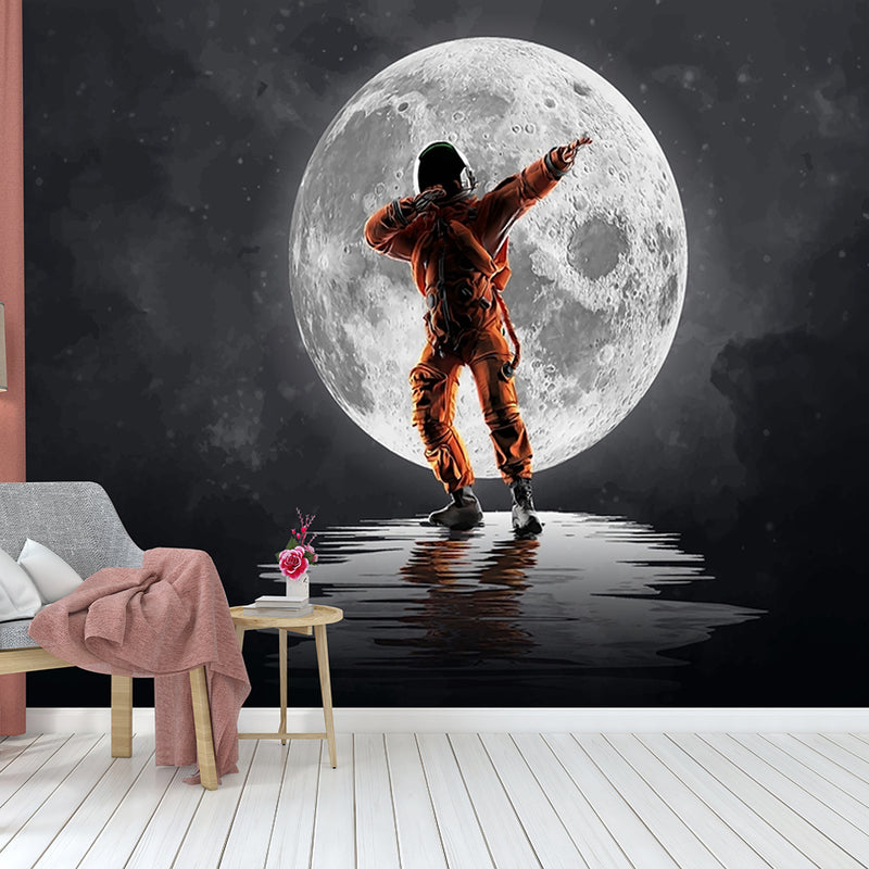 Dancing Astronaut On The Moon