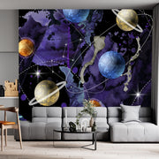 Outer Space And Stars Wallpaper