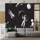 Lost In Space Black And White Wallpaper
