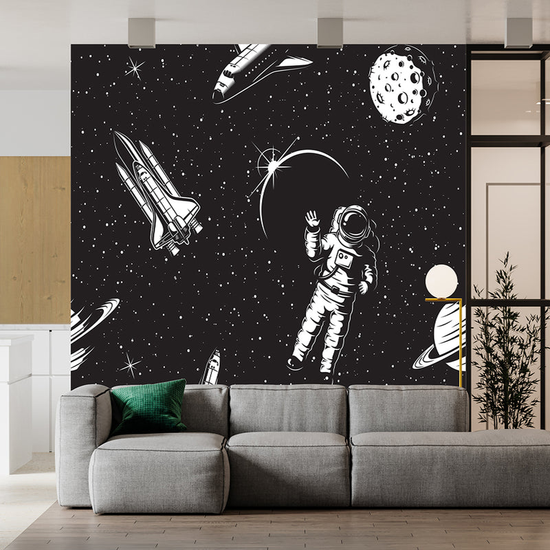 Lost In Space Black And White Wallpaper – Myindianthings