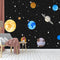 Kids Nursery Night Our Solar System Wallpaper