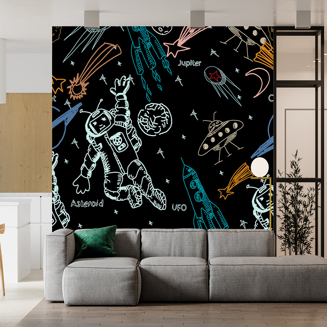 Outer Space Changing Pad