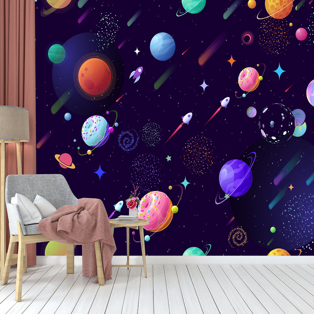 Sai Hub 3D Space Wallpaper