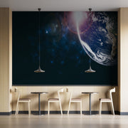Earth From Outer Space Wallpaper