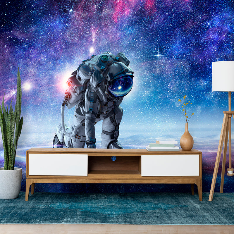 Download wallpaper 540x960 astronaut spacesuit earth planet art samsung  galaxy s4 mini microsoft lumia 535 philips xenium lg l90 htc sensation  hd background