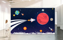 Rocket Planet Kids Wallpaper