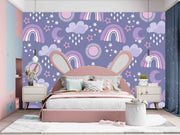 Pink Shaded Sky Art Customize Wallpaper