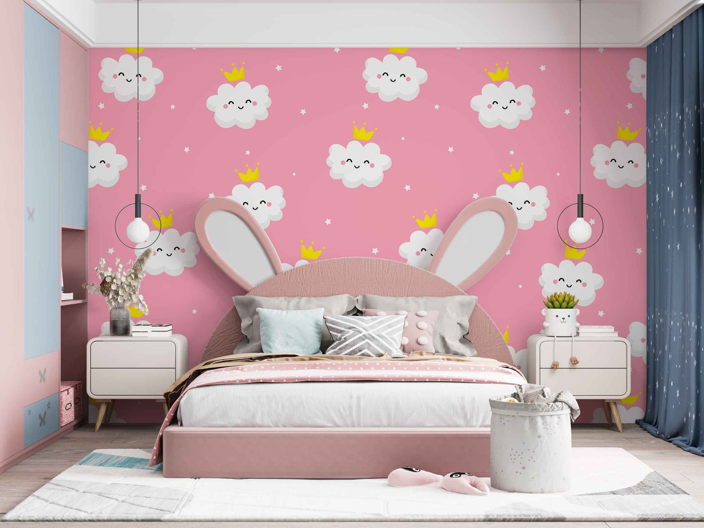 Cloudy Queen Art Customize Wallpaper