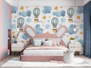 Blue Air Baloons In Sky Customize Wallpaper
