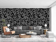 Black And White Design Customize Wallpaper