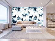 Christmas Mystical Watercolour Art Customize Wallpaper