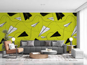 Paper Rocket Art Customize Wallpaper