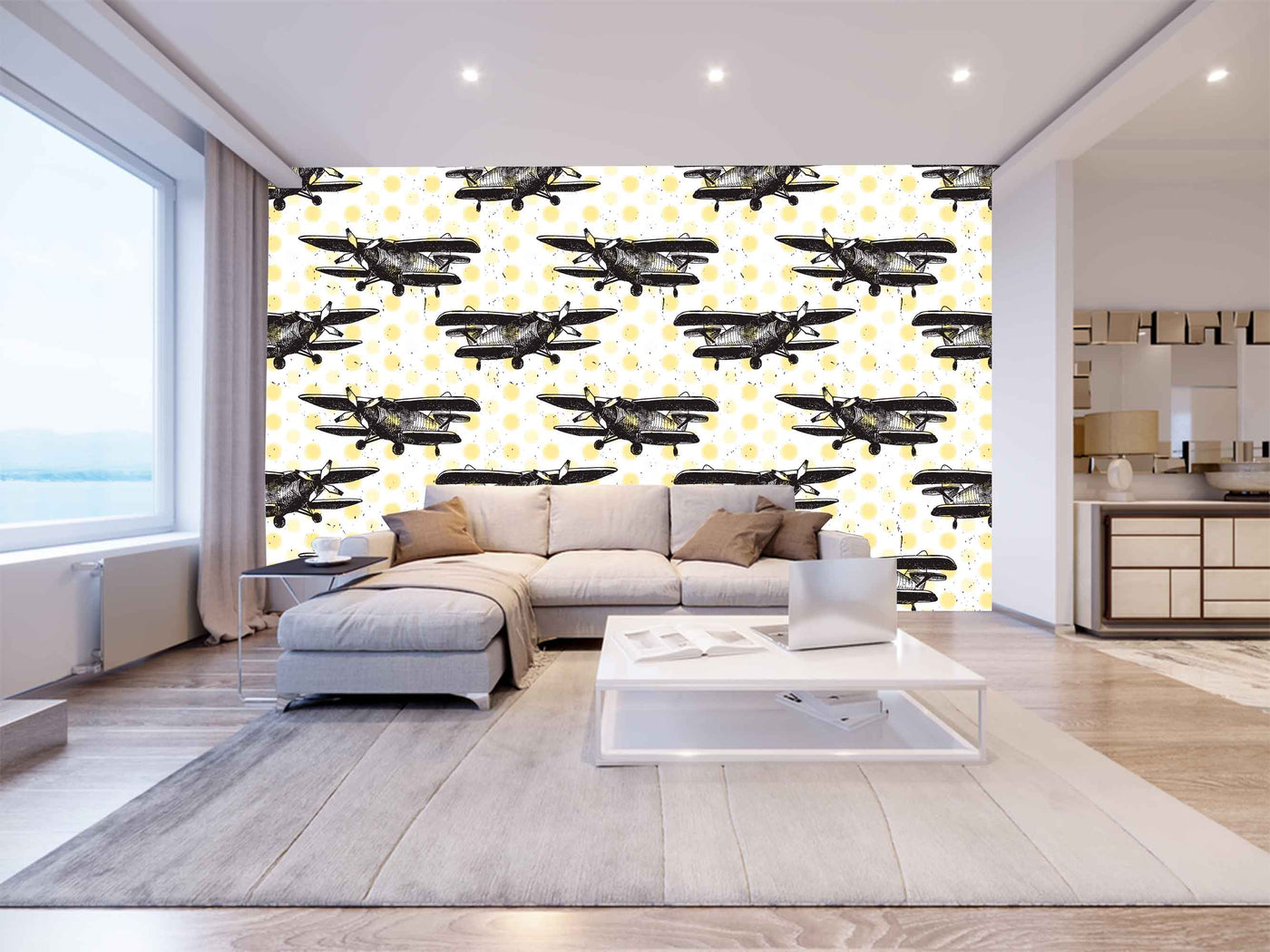 Planes In Sky Customize Wallpaper