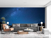 Blue Sky With Stars  Customize Wallpaper