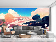 Pink Black Painting Art Customize Wallpaper