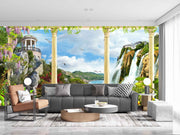 Beautiful Waterfall Nature Customize Wallpaper