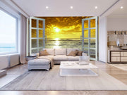 Yellow Shaded Sky Customize Wallpaper
