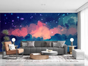 Beautiful Sky With Pink Clouds Customize Wallpaper