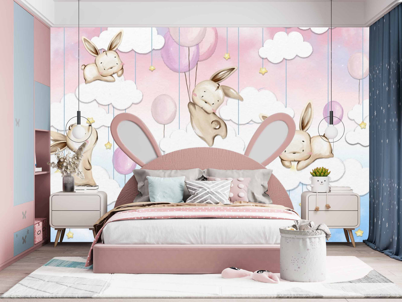 Beautiful Cartoon Sky Customize Wallpaper