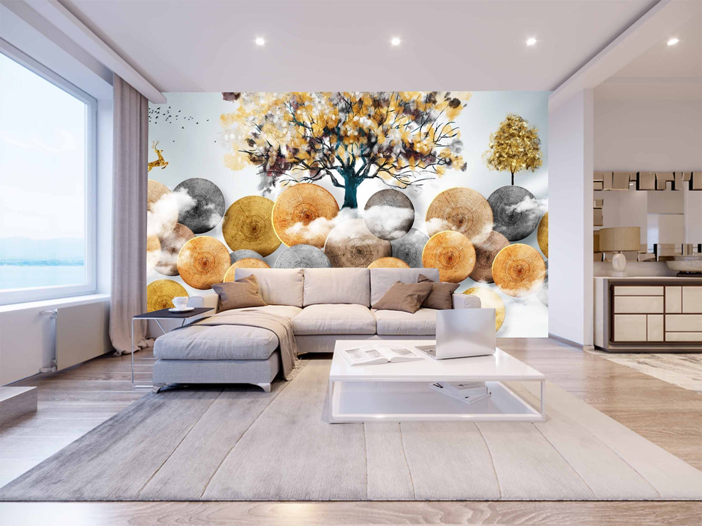 Beautiful Trees Customize Wallpaper