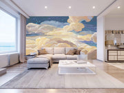 Beautiful Clouds Sketch Sky Customize Wallpaper