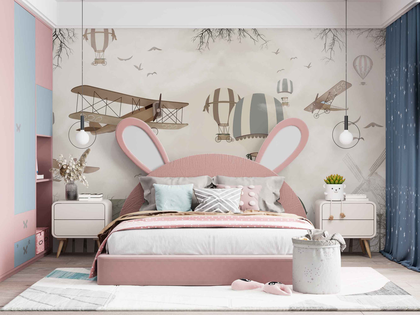 Beautiful Planes Sky Customize Wallpaper