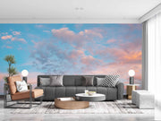 Beautiful Sky With Faded Clouds Customize Wallpaper