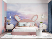 Beautiful Pink Shaded Sky Customize Wallpaper
