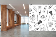 Faded Salon Kit Wallpaper