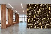 Scissors Hair Dresser Prints Wallpaper