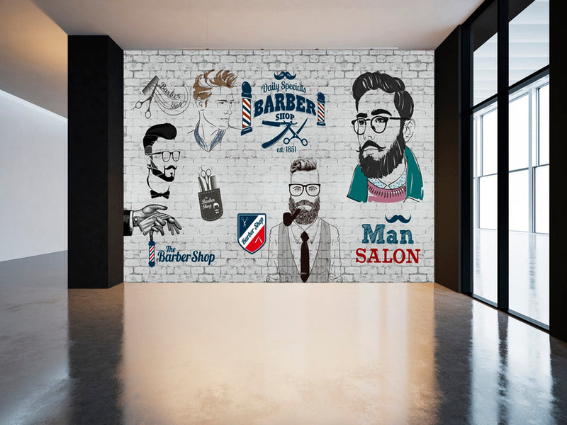The Barber Shop Wallpaper