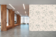 Woman Salon Abstract Wallpaper