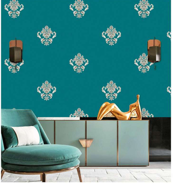 Monaco Damask Wallpaper