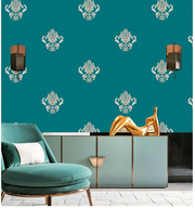 Monaco Damask Wallpaper