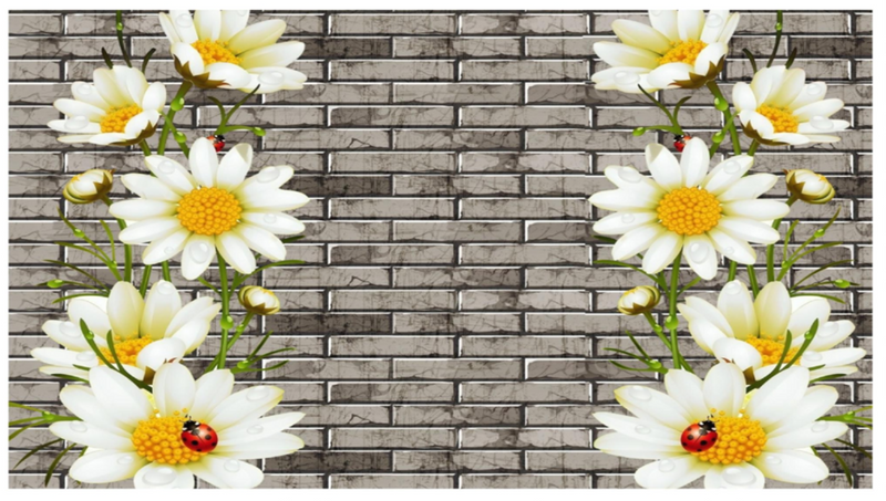 Decorative Sunflower wallpaper for wall