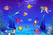 3D Decorative Ocean Wallpaper for Wall