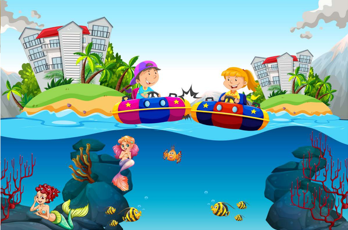 3D Decorative Kids Wallpaper for Wall
