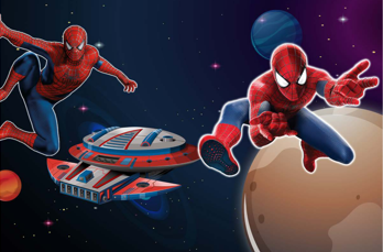 3D Decorative Spiderman Wallpaper for Wall