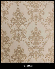 Indus Damask Pattern Wallpaper