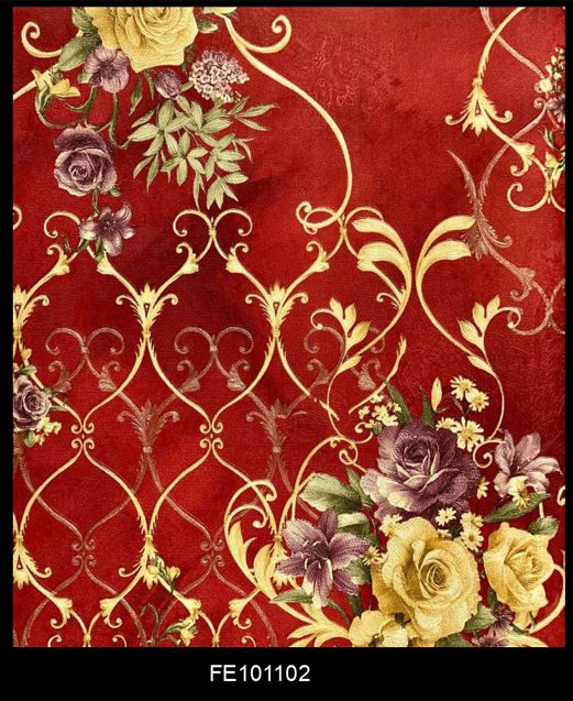 Indus Damask Pattern Wallpaper