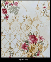 Indus Damask Pattern Wallpaper