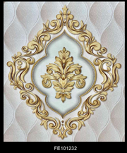 Indus 3D Damask Pattern