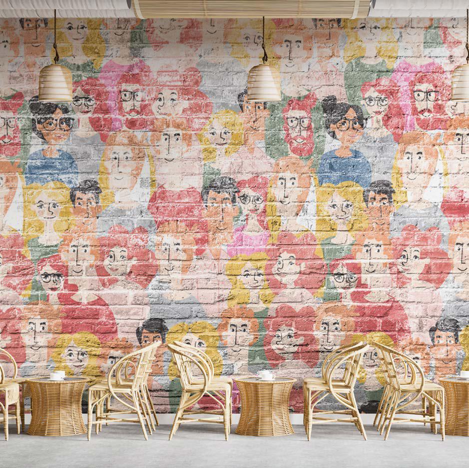 Scribble Chic Wallpaper