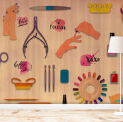 Sleek Salon Wallpaper