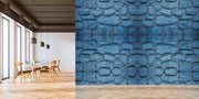Stunning Blue Brick Wallpaper